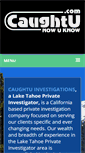 Mobile Screenshot of laketahoeinvestigations.com